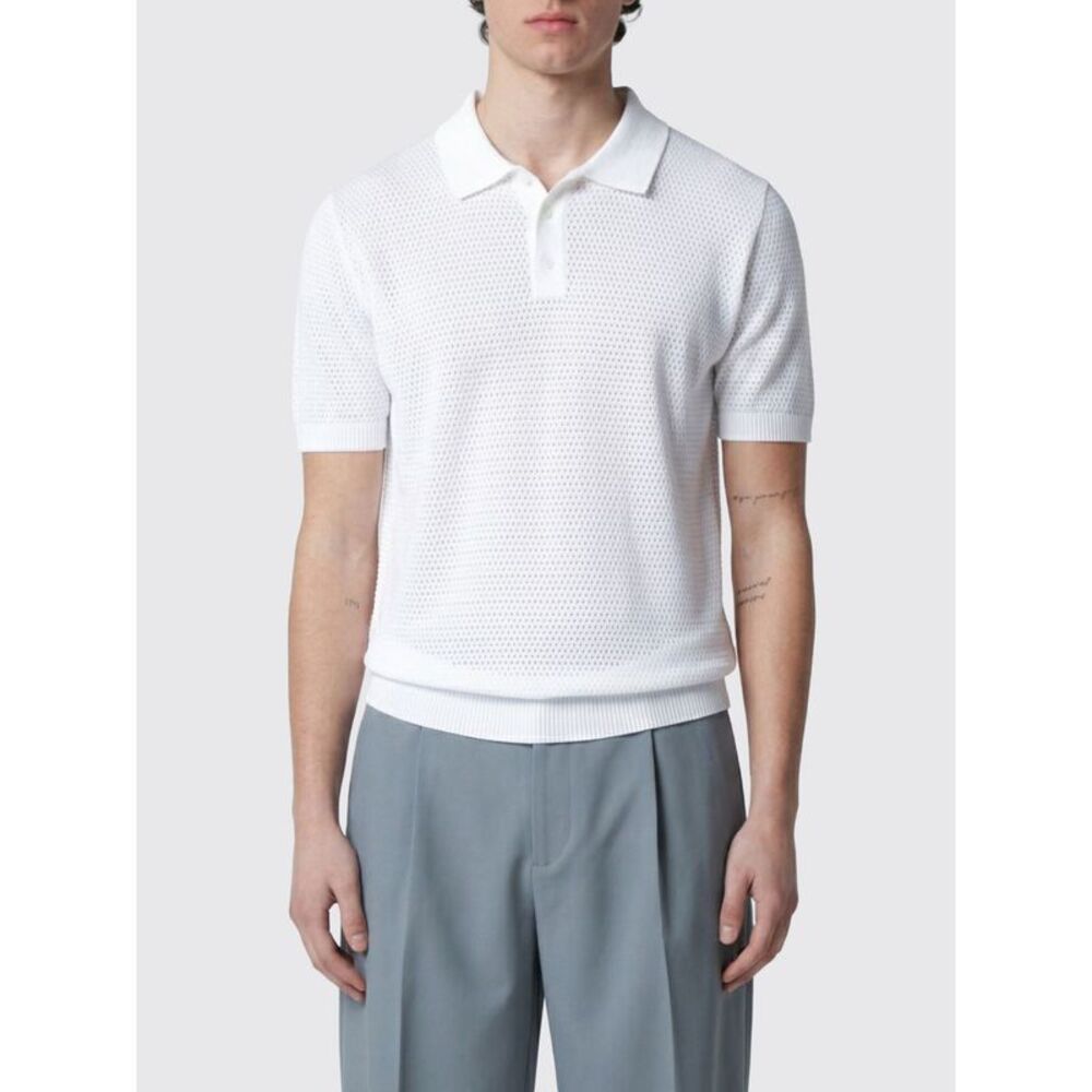 Roberto Collina Polo Shirt Men White